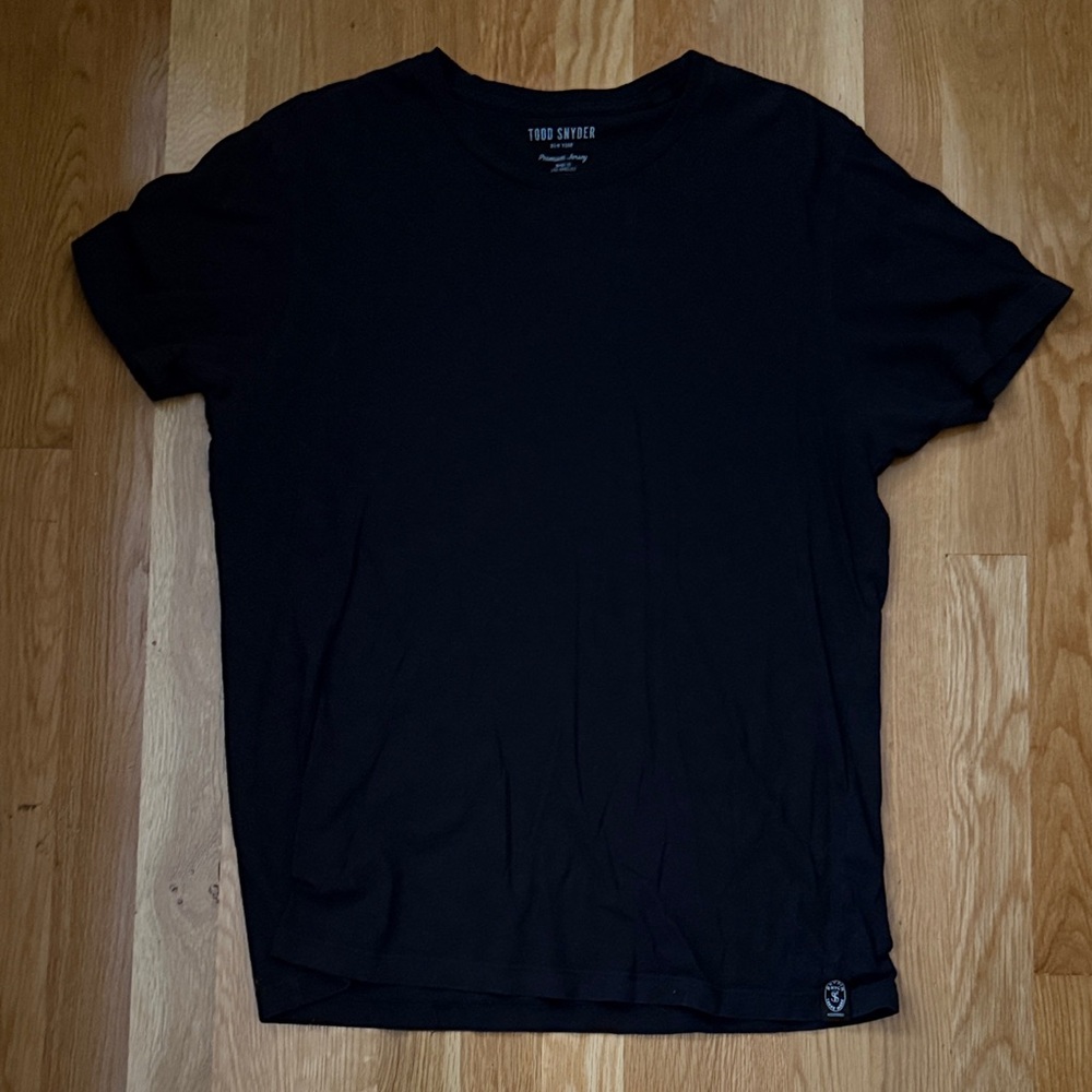 Todd Snyder Classic Black Tee